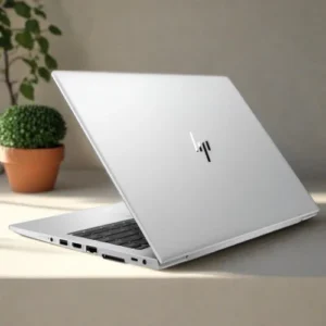 HP EliteBook 840 G2 laptop, 14-inch display, ideal for freelancers seeking a budget-friendly used device.